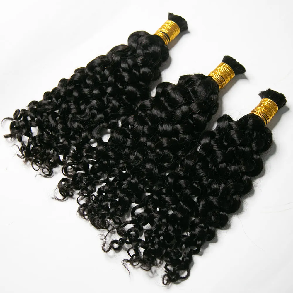 3 Bundle Water Wave Braiding Hair 14" - Image 2