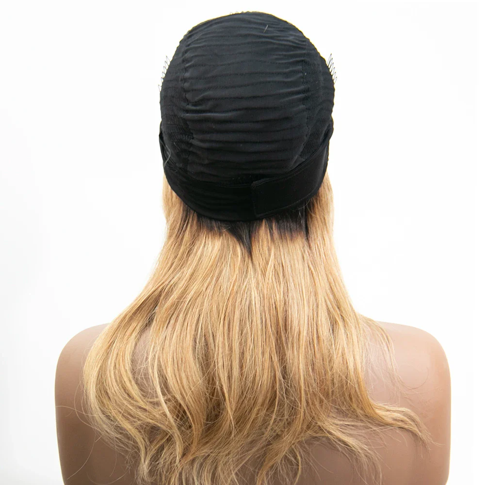 14 Inch 150% Density T1B/27 Body Wave Human Hair Headband Wig for Sale EAWO - Image 4