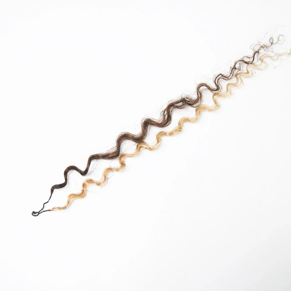 #4/27 Mix Color Blend Water Deep Wave Human Crochet Hair - Image 9