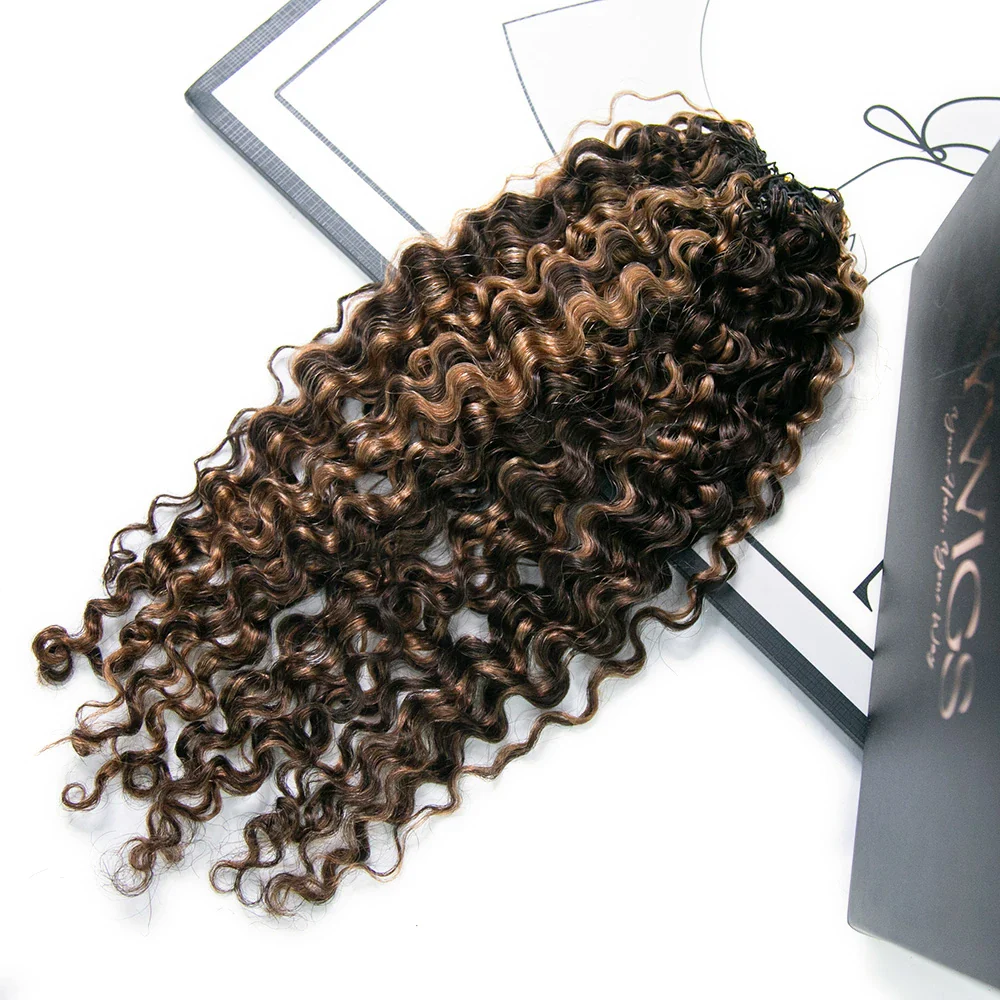 Wholesale - Colored Crochet Hair Extensions Human Hair (50 Strands Per Bundle) - Image 41