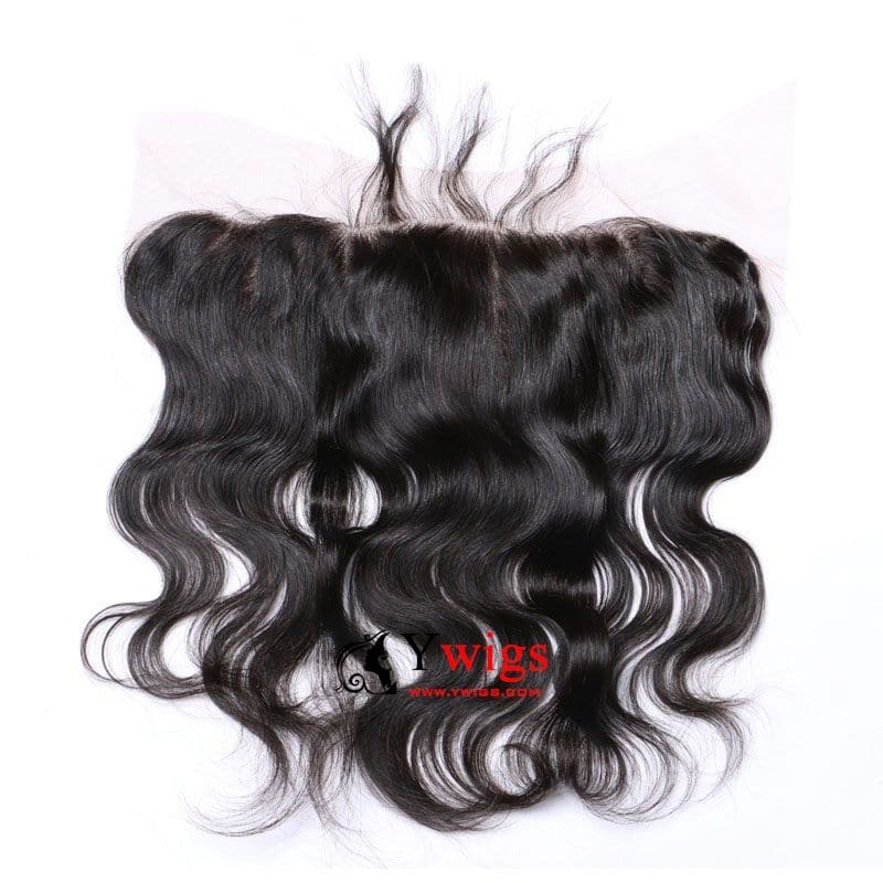 Natural Color Brazilian Hair Body Wave Texture HD Lace 13x4 Lace Frontal LLB04