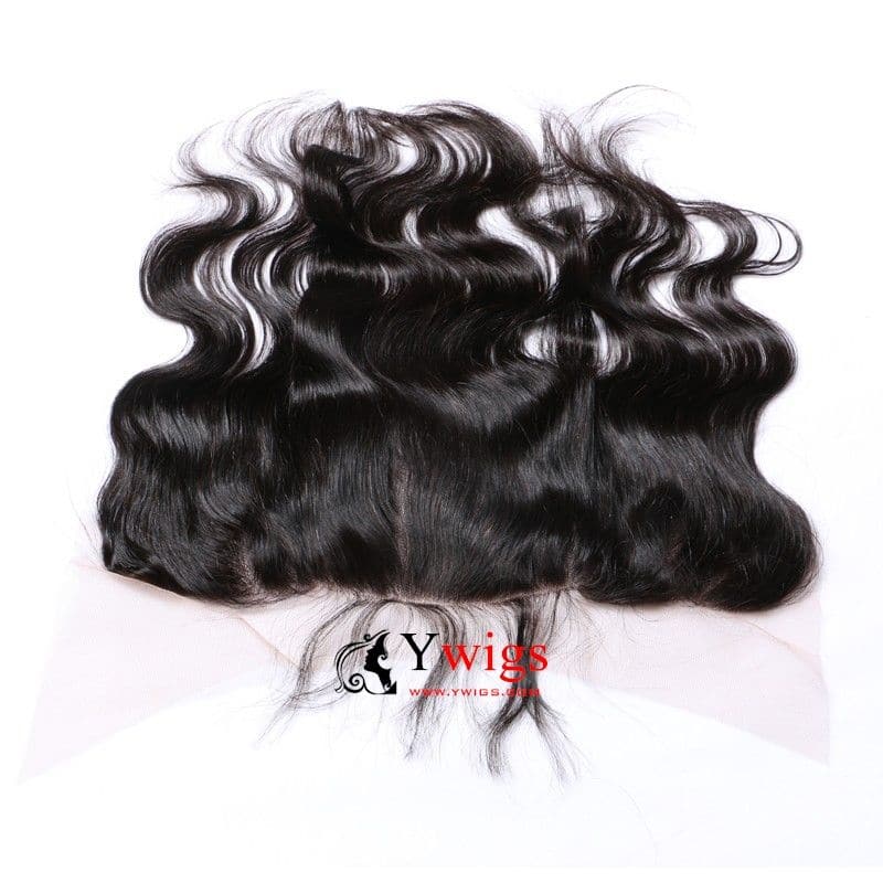 Natural Color Brazilian Hair Body Wave Texture HD Lace 13x4 Lace Frontal LLB04 - Image 2