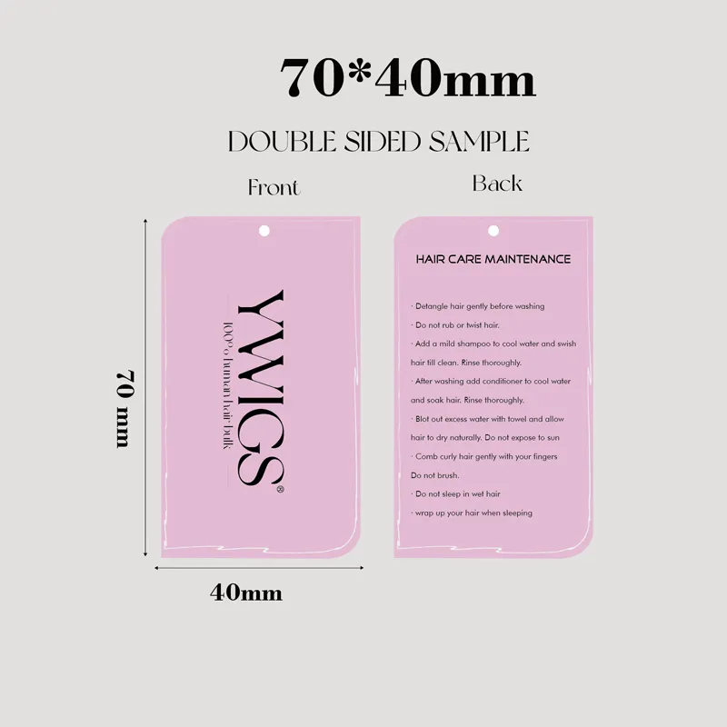 Custom Hair Bundle Tags and Wrap Labels - Image 5