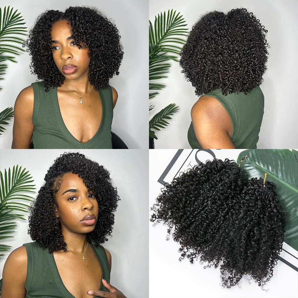 Multi-Textured Kinky Curly Crochet Hair - Image 2