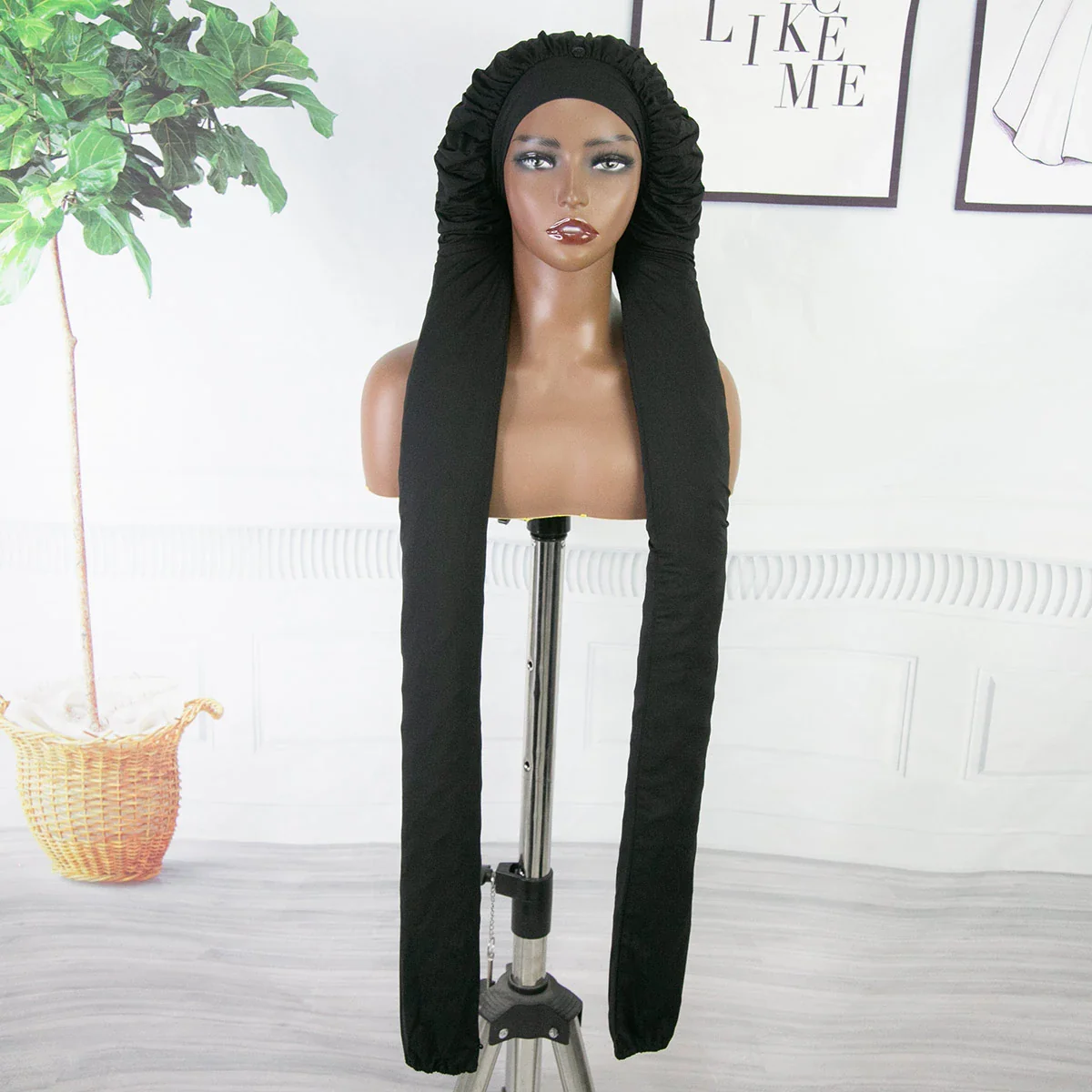 Pantyhose Bonnet for Sleeping - Image 16