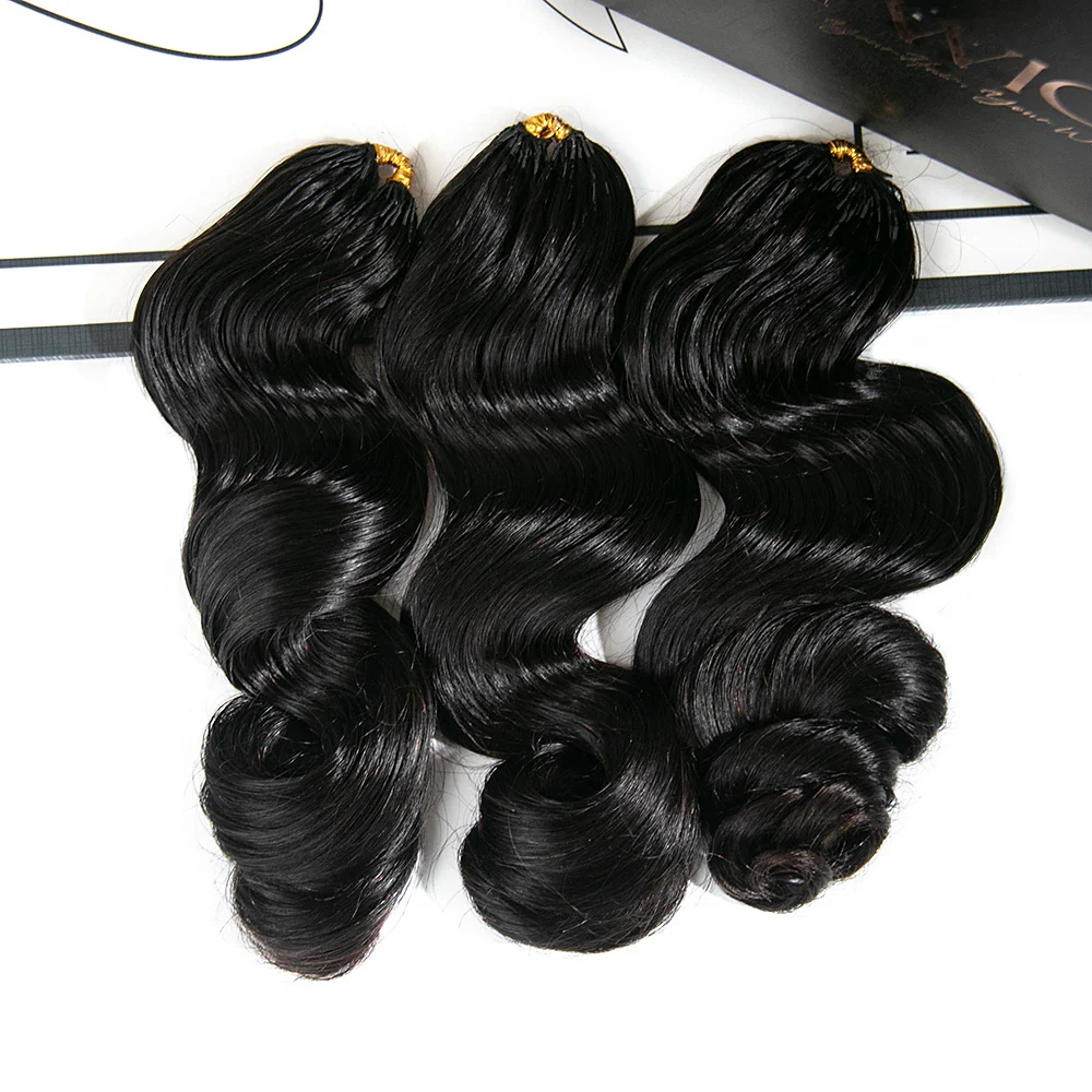Loose Wave Human Crochet Hair