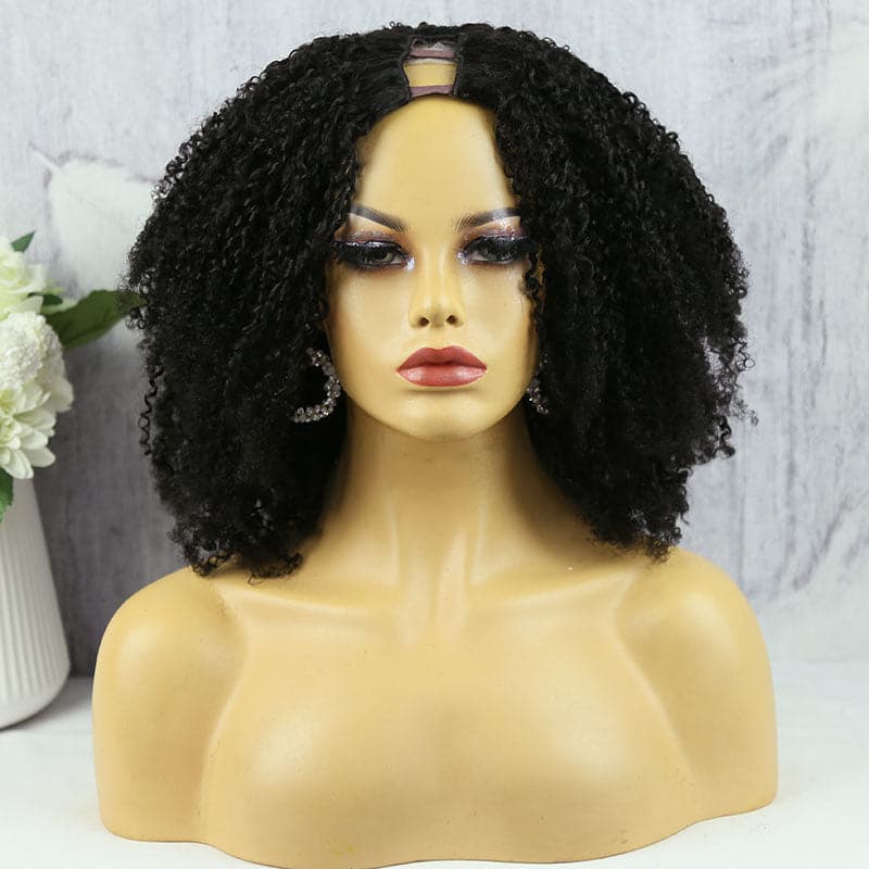 Multi-Texture Kinky Curly U Part Wigs AU17