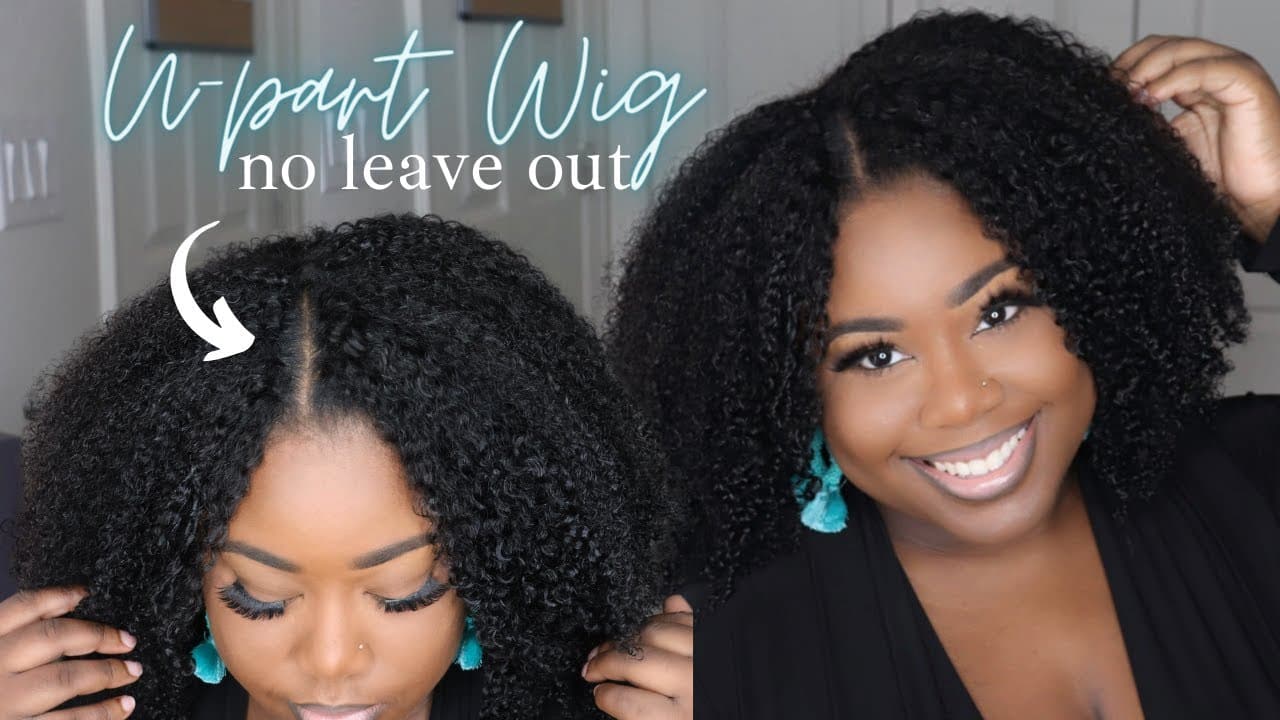 Multi-Texture Kinky Curly U Part Wigs AU17 - Image 2