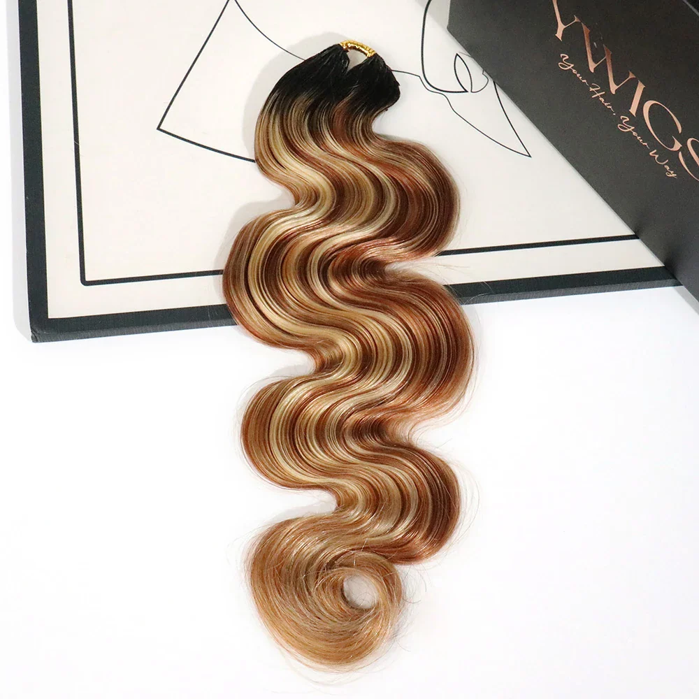 Wholesale - Colored Crochet Hair Extensions Human Hair (50 Strands Per Bundle) - Image 43