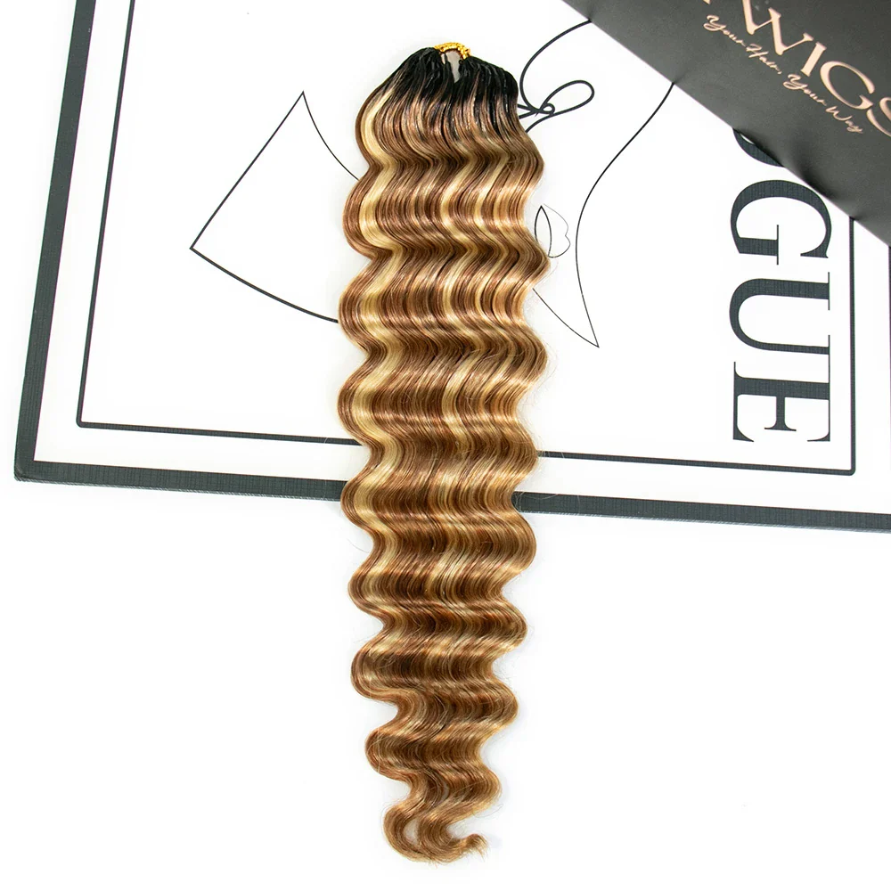 Wholesale - Colored Crochet Hair Extensions Human Hair (50 Strands Per Bundle) - Image 33