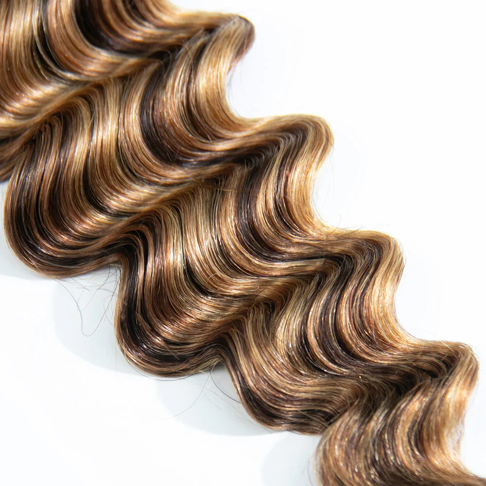 #T1B/4/27/30 Mix Blend Loose Deep Wave Crochet Human Hair - Image 6