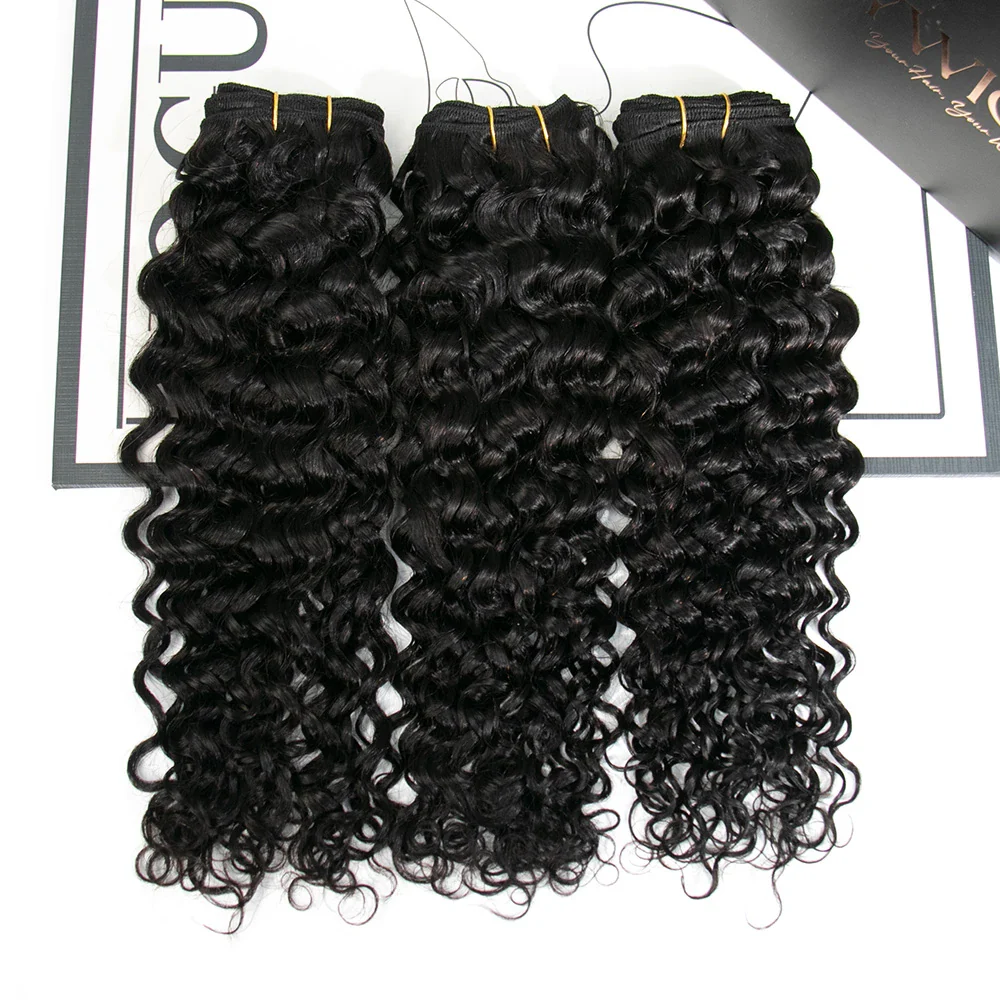 Cambodia Virgin Hair Water Wave Weft Bundles Human Hair - Image 2