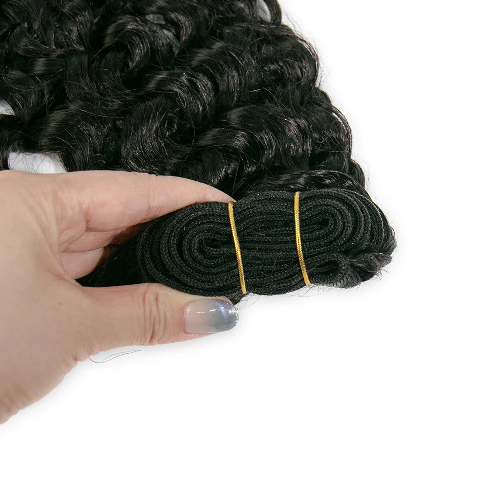 Cambodia Virgin Hair Water Wave Weft Bundles Human Hair - Image 4