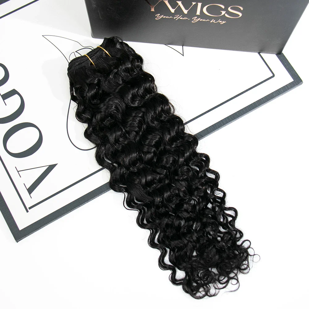 Cambodia Virgin Hair Water Wave Weft Bundles Human Hair - Image 6