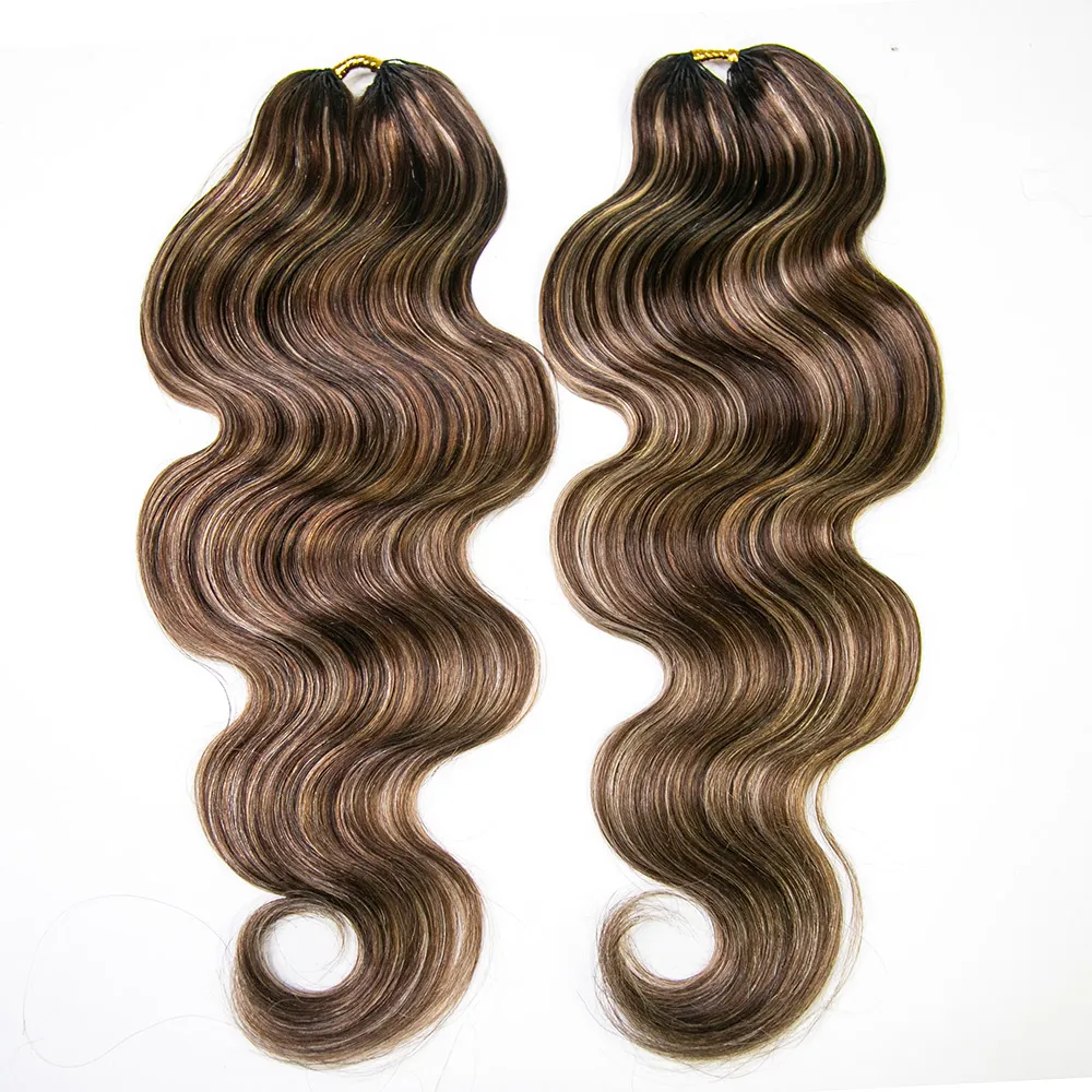 Wholesale - Colored Crochet Hair Extensions Human Hair - Image 3