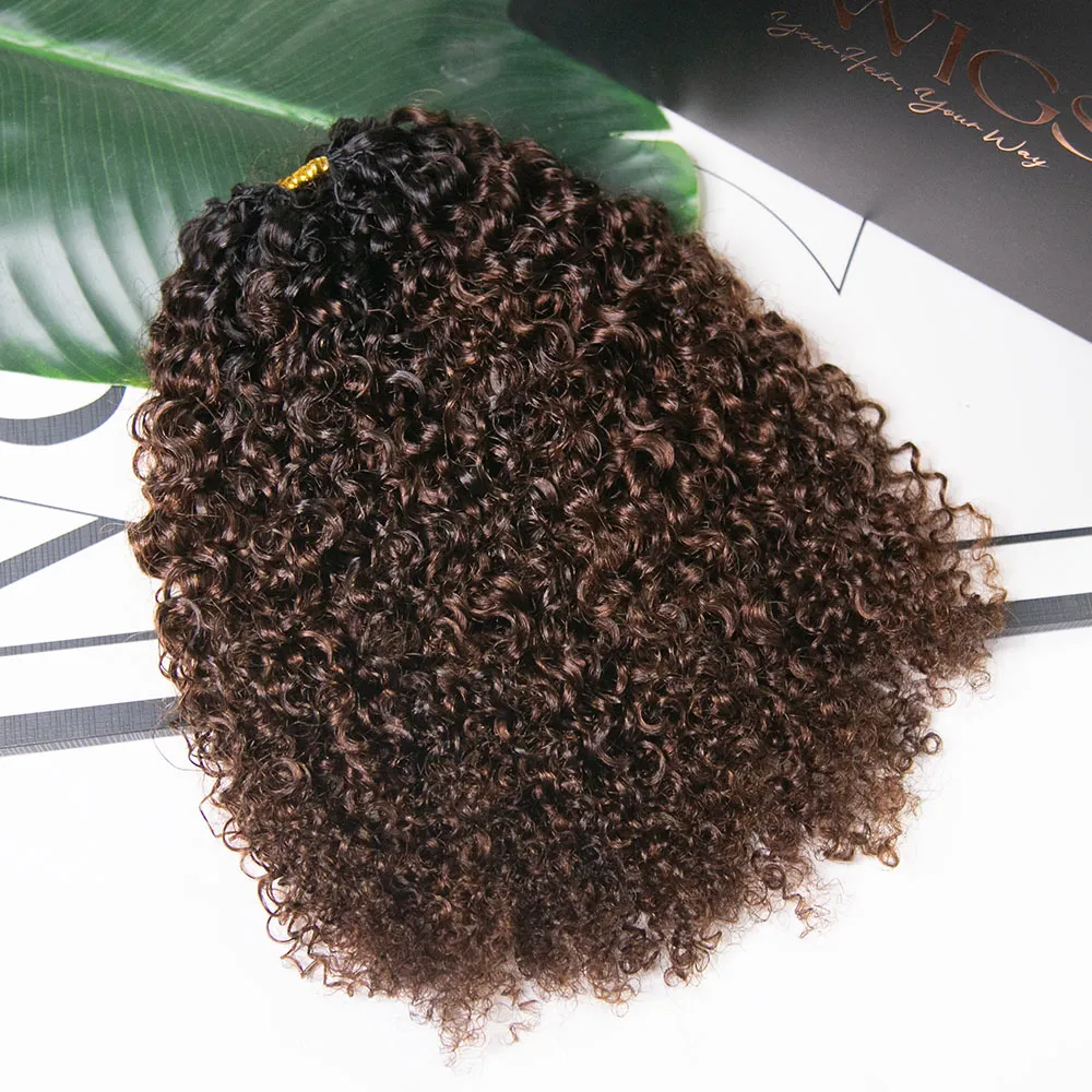 Wholesale - Colored Crochet Hair Extensions Human Hair (50 Strands Per Bundle)