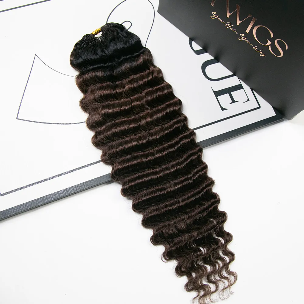 Wholesale - Colored Crochet Hair Extensions Human Hair (50 Strands Per Bundle) - Image 23