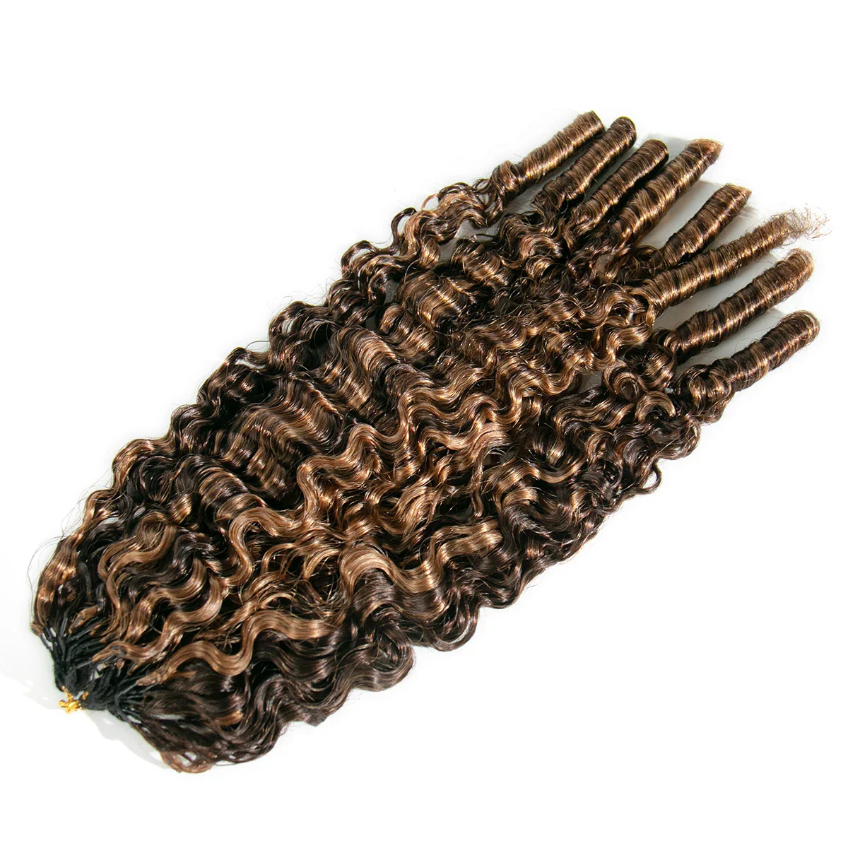 Wholesale - Colored Crochet Hair Extensions Human Hair (50 Strands Per Bundle) - Image 35
