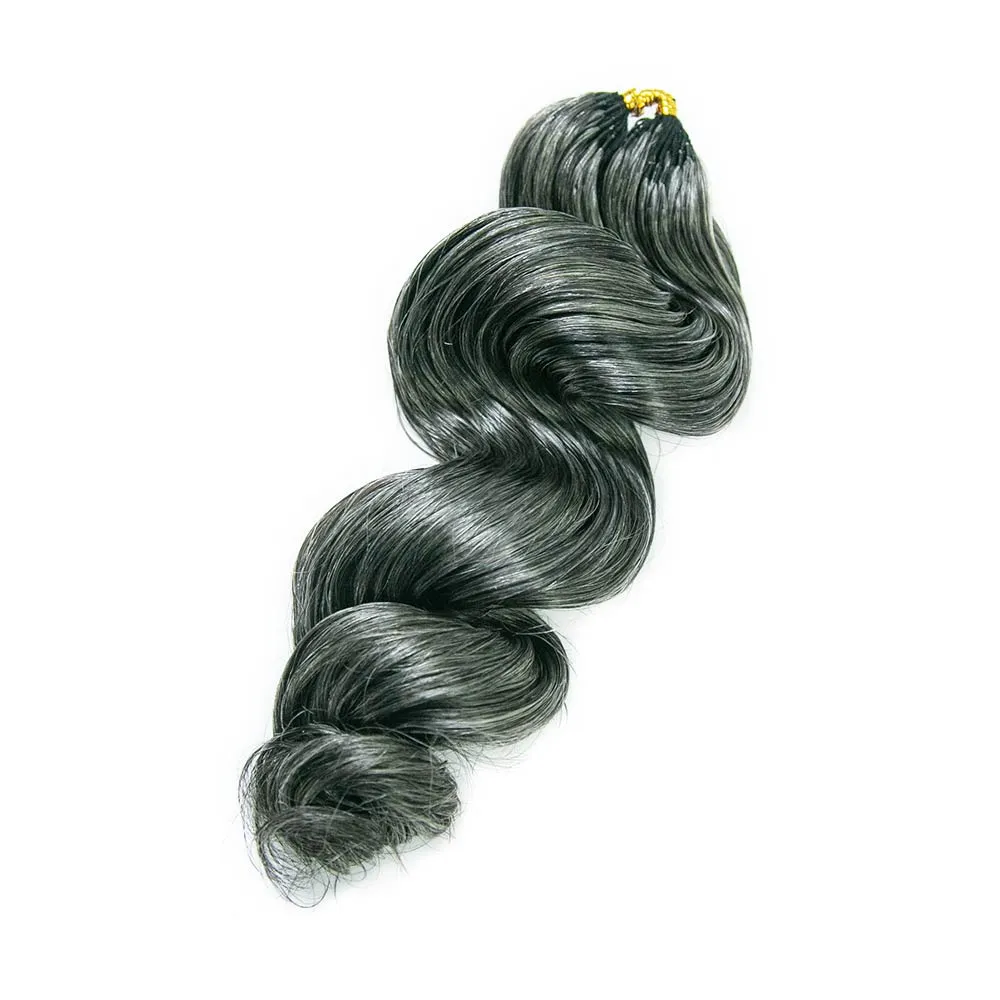 Wholesale - Colored Crochet Hair Extensions Human Hair (50 Strands Per Bundle) - Image 4