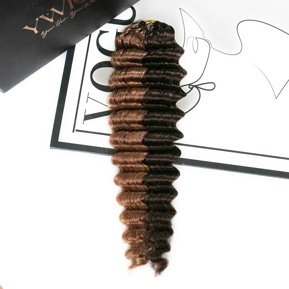 Wholesale - Colored Crochet Hair Extensions Human Hair (50 Strands Per Bundle) - Image 44